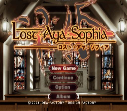 Lost Aya Sophia [Limited Edition] screenshot 2 for Playstation 2